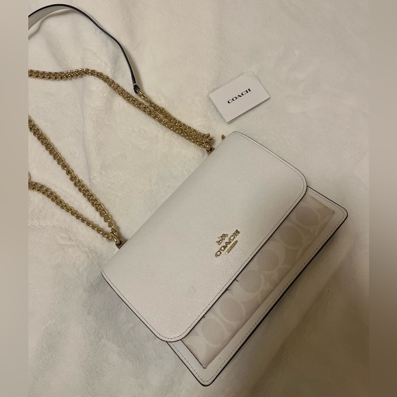 Coach Bags Coach White Crossbody Bag Poshmark